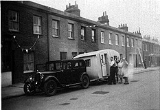 Car and Caravan, Bexley St, 1953