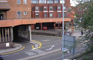 Entrance to King Edward Car Park