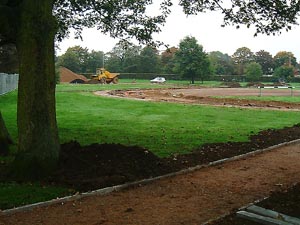 The Club House is now demolished