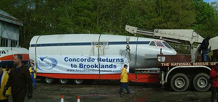 Cockpit at Brooklands