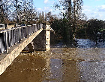 A view of Victoria Bridge