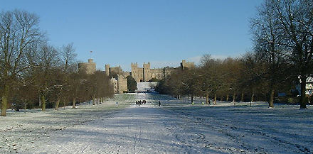 Long Walk in snow