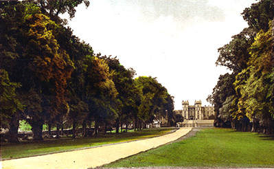 The Long Walk, nearer the castle - 1930s