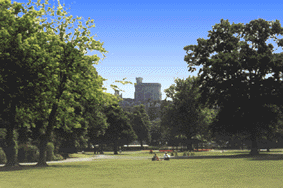 The Round Tower from Alexandra Gardens