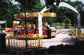 Funfair in Barry Avenue