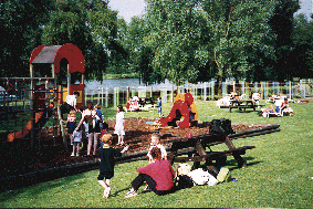 The play area at Windsor Leisure Centre
