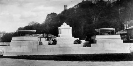 An early view of the George V memorial