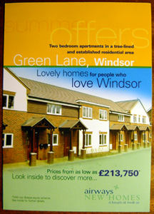sales leaflet