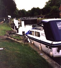 The Approach to Romney Lock
