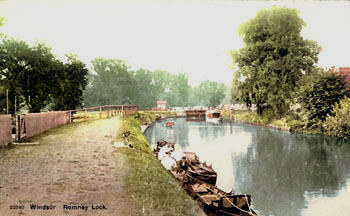 Romney Lock early 1900s