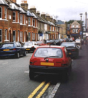 Parking in Albany Road