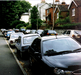Parking in Dorset Road