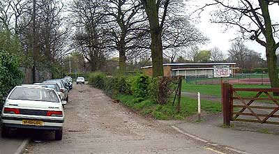 Cars parked all day at Vansittart Recreation Ground