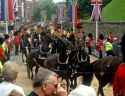 The Kings Troop Royal Horse Artillery