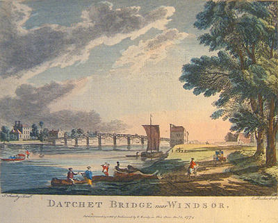 Sandby's Datchet Bridge