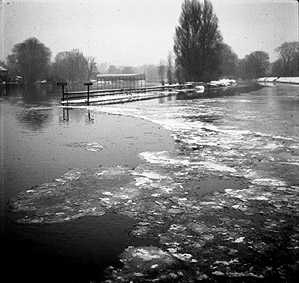 Romney weir and lock cuut