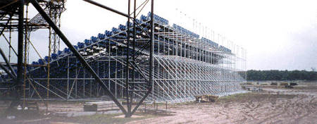 The showground with thick mud