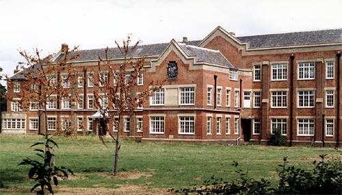 Kipling Building from the
                      lawn 2