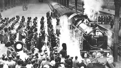 The Funeral Train at Paddington