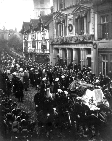 Queen Victoria's Funeral, High Street