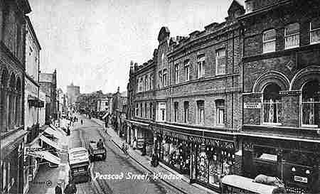 Peascod St 1919 to north