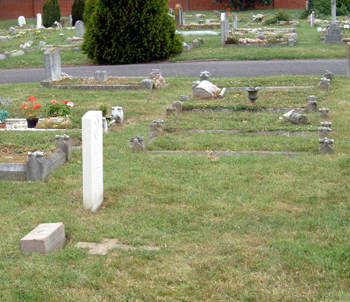 PYA and Trooper Browns graves