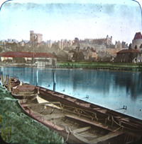 Lantern slide view of Windsor 